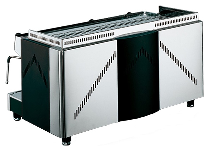 Кофемашина Royal Diadema Impero 2GR SB Semiautomatic Boiler 8LT серая - фото №2