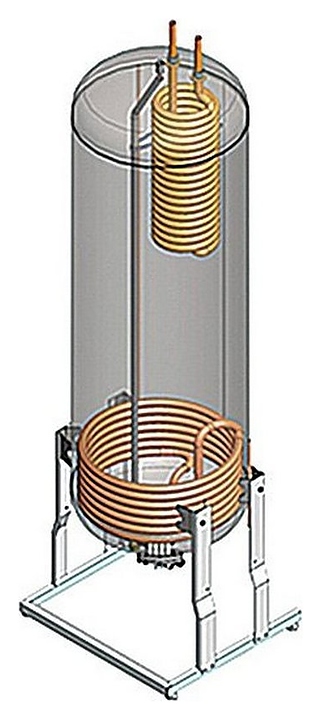 Комбинированный водонагреватель косвенного нагрева NIBE SOLAR 220 X - фото №2