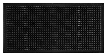 Коврик барный ProBar JW-GSM 300 мм, черный - фото №1