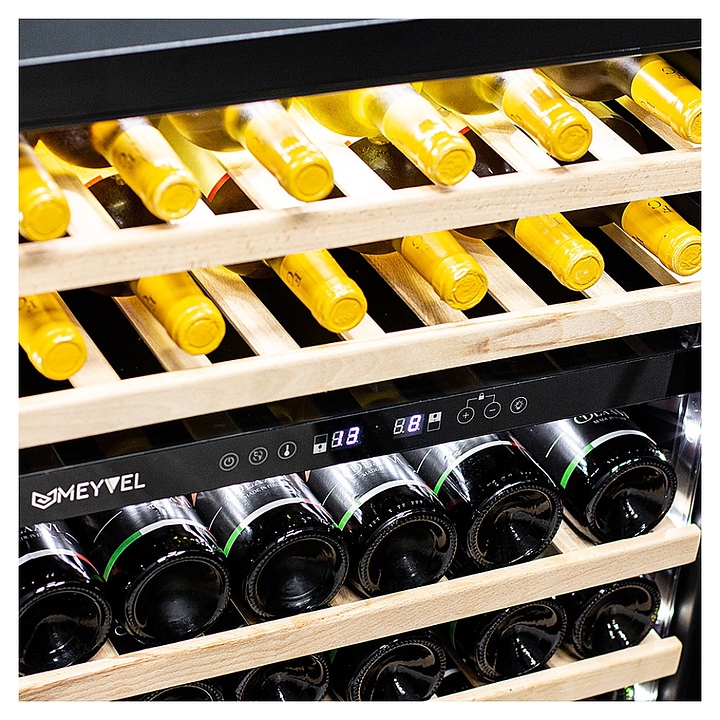 Винный холодильник (шкаф) компрессорный MEYVEL MV46PRO-KBT2 MEYVEL - фото №6