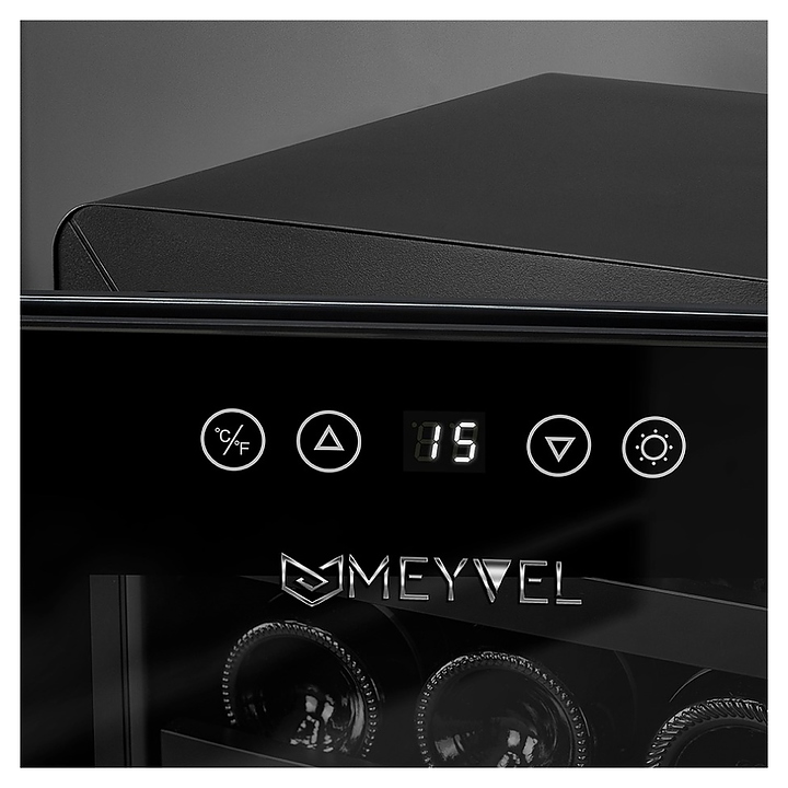 Винный шкаф MEYVEL MV12-BSF1 (easy) - фото №8