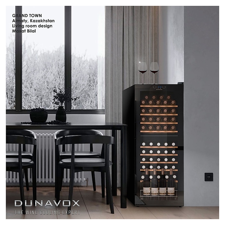 Винный шкаф Dunavox DXFH-54.150 - фото №2