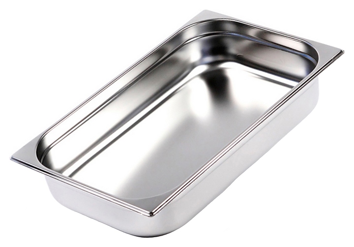Гастроемкость CuisinAid CD-811-4 /10 GN 1/1-100 (530х325х100) нерж. сталь - фото №1