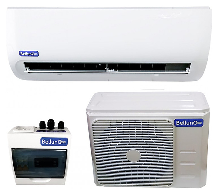 Сплит-система среднетемпературная Belluna S226 W с зимним комплектом - фото №3