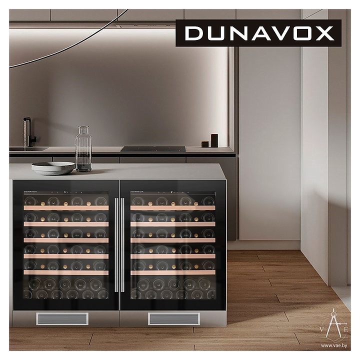 Винный шкаф Dunavox DAU-46.138B - фото №3