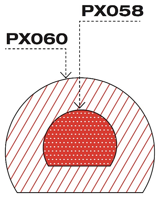 Форма для пирожных Pavoni PAVOFLEX PX058 Цилиндр - фото №4