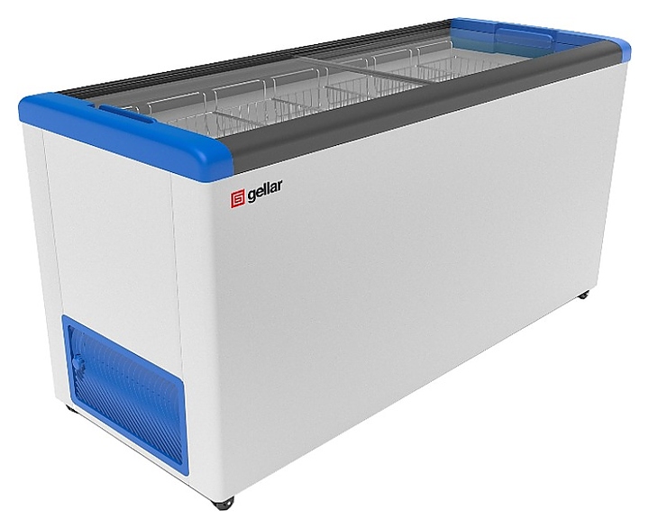 Ларь морозильный Frostor GELLAR FG 600 C синий - фото №1