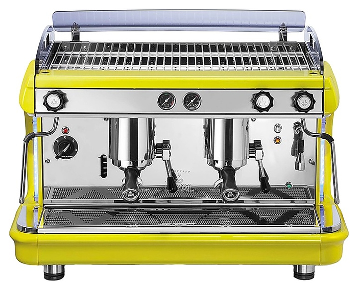 Кофемашина Royal Synchro T2 2GR Lever Dispensing 14LT черно-белая - фото №1