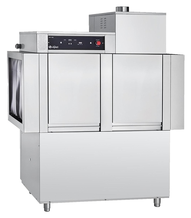 Тоннельная посудомоечная машина Abat  МПТ-1700-01 правая - фото №1