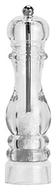 Мельница для соли Paderno 42728-22, 67х220 мм, акрил / нержавеющая сталь - фото №1