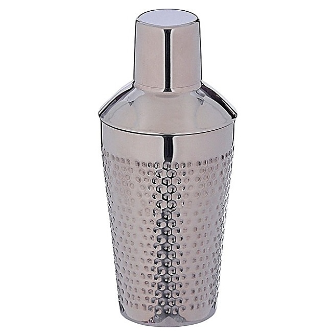 Шейкер европейский ProBar SK16-704-500ML, 0,5 л., серебрист., рифленый - фото №1