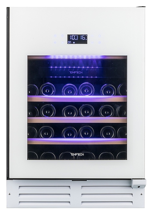 Винный шкаф Temptech Elegance EX60DRW белый - фото №1