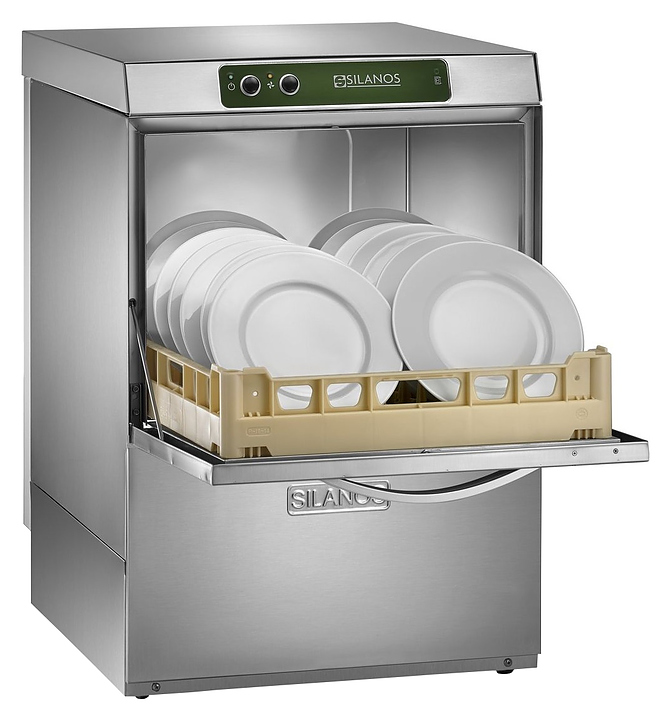 Посудомоечная машина с фронтальной загрузкой Silanos NE700 с дозаторами - фото №1