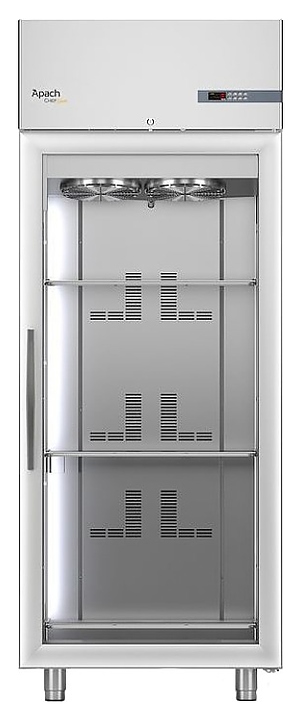 Шкаф холодильный Apach Chef Line LCRM65SG со стеклянной дверью - фото №1
