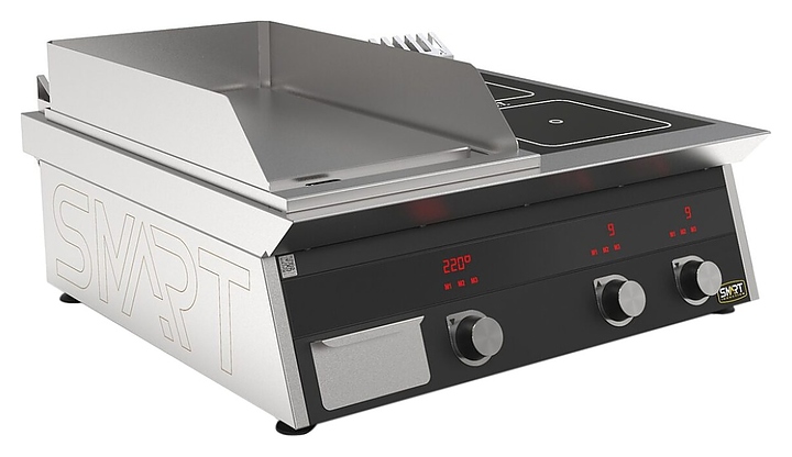 Плита индукционная комбинированная SMART INDUCTION K74-5PKB (с грилем) - фото №1