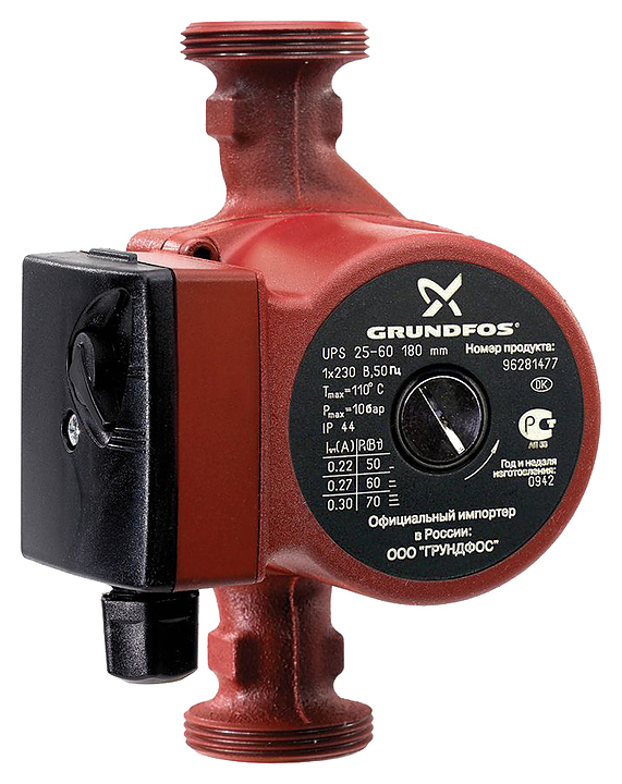 Циркуляционный насос Grundfos UPS 32-100 F - фото №1