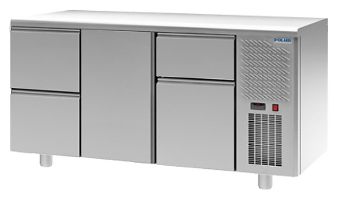Стол холодильный POLAIR TM3-201-G без борта - фото №1