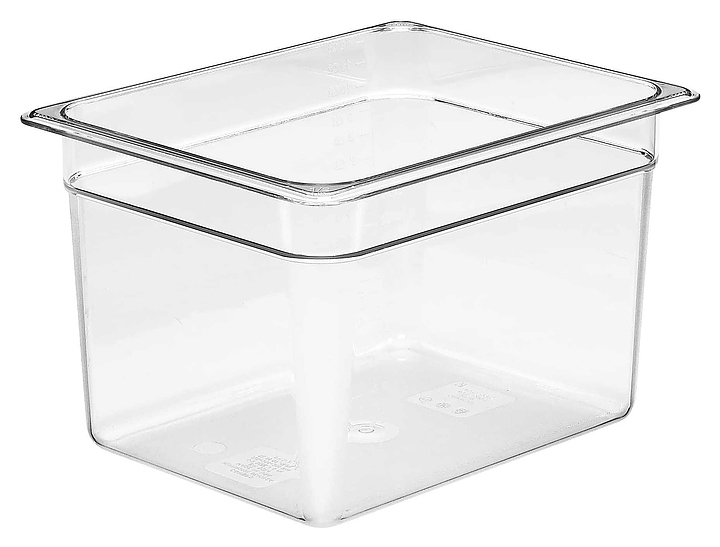 Гастроемкость Cambro 28CW 135 GN 1/2-200 (325х265х200) поликарбонат - фото №1