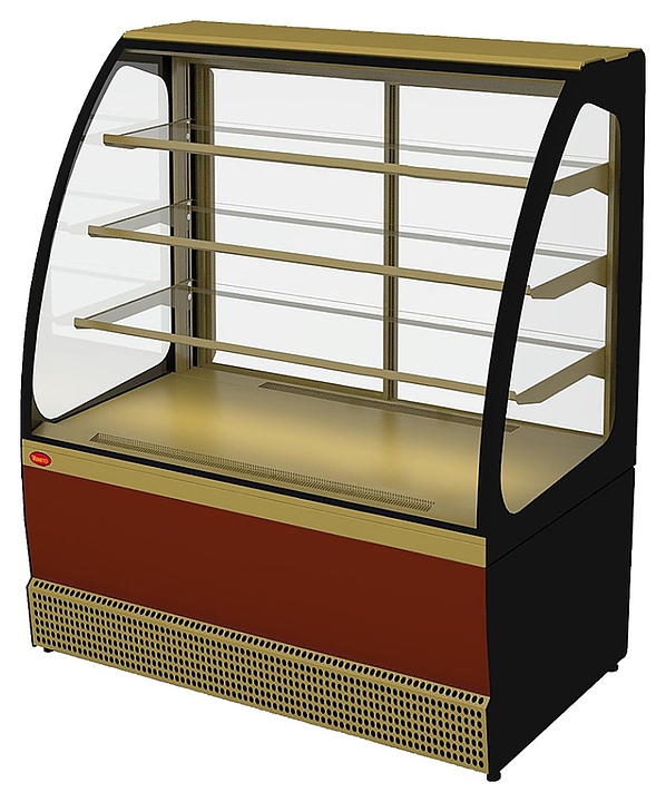 Витрина неохлаждаемая Марихолодмаш VS-1,3 Veneto краш., нейтр. - фото №1