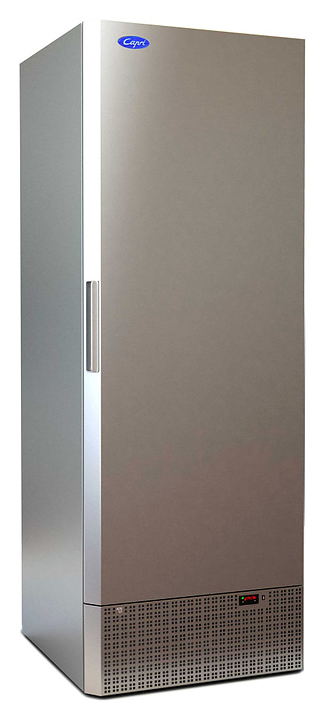 Холодильный шкаф Марихолодмаш Капри 0,7 М нерж. - фото №1