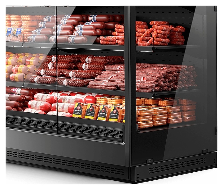 Горка холодильная Dazzl Vega 090 H210 М 125 мясная - фото №4