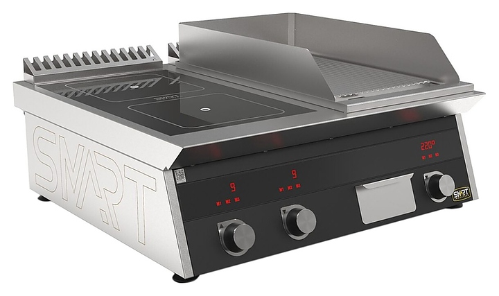 Плита индукционная комбинированная SMART INDUCTION K74-5KRB (с грилем) - фото №1