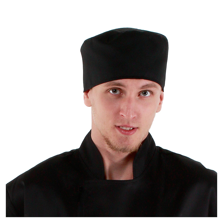 Клён Шапочка повара «Таблетка» чёрная 00400, набор из 5 штук - фото №4