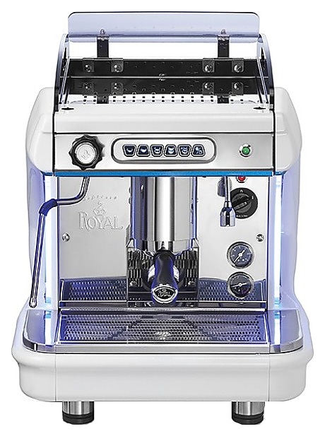 Кофемашина Royal Synchro T2 1GR Automatic Boiler 4LT Vibration pump черно-белая - фото №1