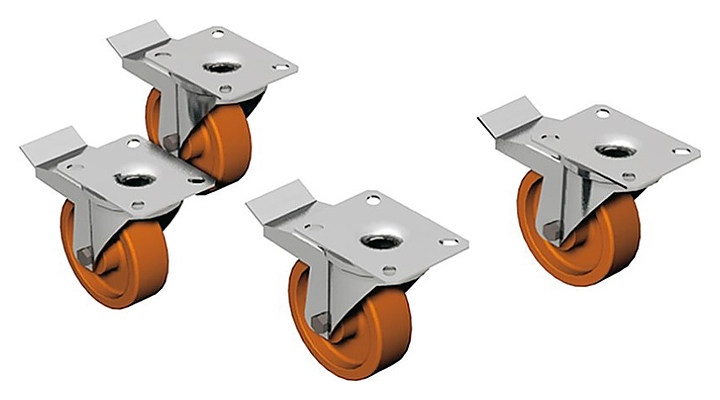 Комплект из 4 колес Angelo Po KRTB610 - фото №1