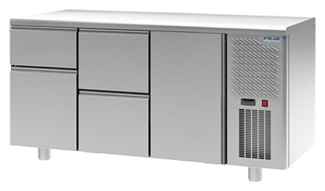 Стол холодильный POLAIR TM3GN-120-G без борта - фото №1