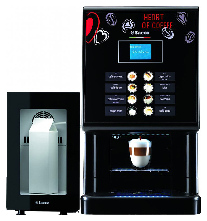 Настольный кофейный автомат Saeco Phedra EVO Espresso Heart of Coffee - фото №1