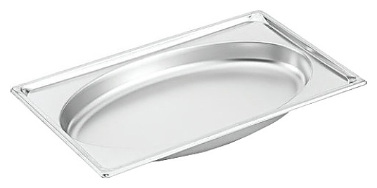 Гастроемкость Vollrath 3101040 GN 1/1-100 (530x325х100) овал - фото №1