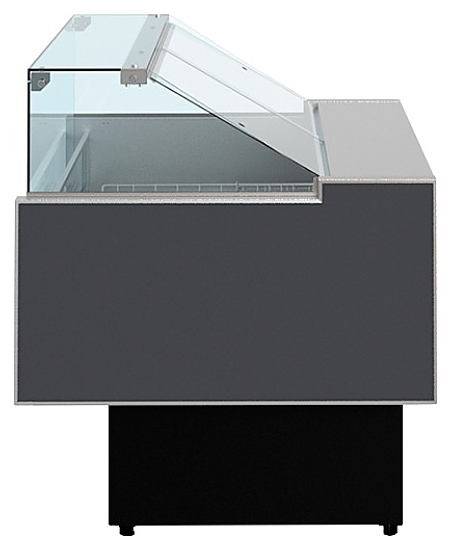 Витрина холодильная CRYSPI Sonata Quadro SN 1800 LED (с боковинами) - фото №3