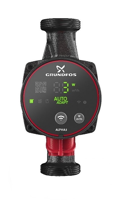 Циркуляционный насос Grundfos ALPHA3 32-80 - фото №4