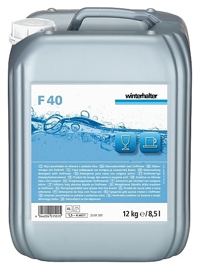 Средство моющее для бокалов и стаканов Winterhalter F 40 - фото №1