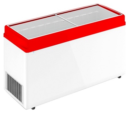 Ларь морозильный Frostor F 600 C красный - фото №1