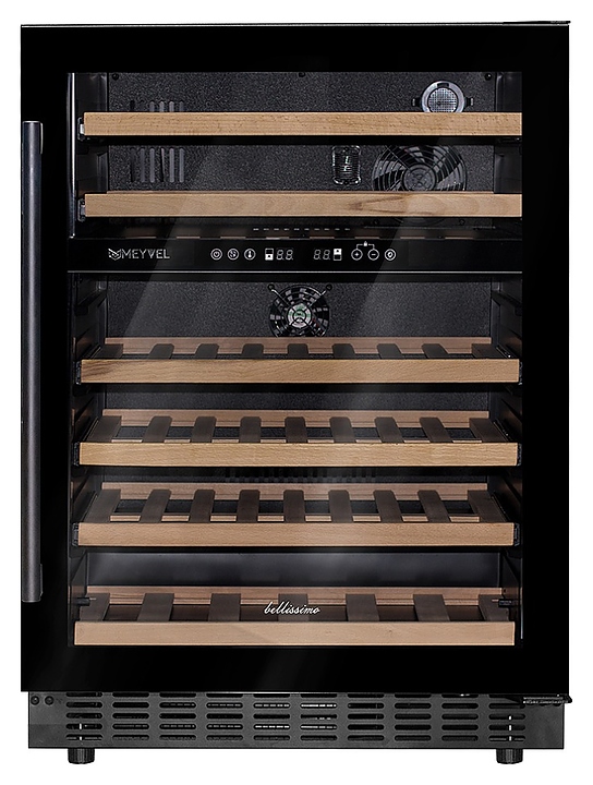 Винный холодильник (шкаф) компрессорный MEYVEL MV46PRO-KBT2 MEYVEL - фото №2