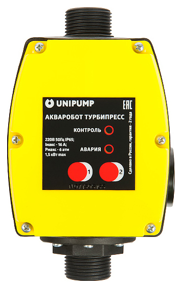 Блок управления насосом UNIPUMP АКВАРОБОТ ТУРБИПРЕСС 2,2 - фото №2