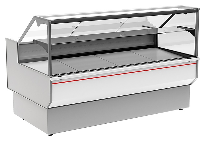 Витрина морозильная Carboma GC95 SL 1,2-1 (ВХСн-1,2 GC95 INOX) (статика) - фото №1