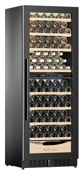 Винный шкаф MEYVEL MV95-KBT2 (Slim) - фото №7