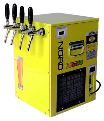 Пивоохладитель проточный Petrobar NORD-60 (4 контура) - фото №1