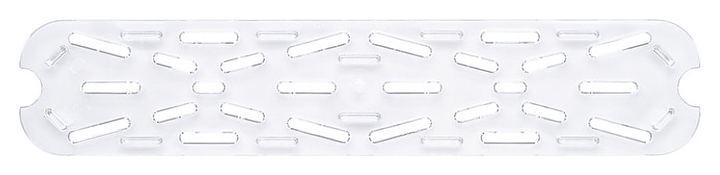Вставка сливная Cambro 20LPCWD 135 GN 2/4 (530х162) поликарбонат - фото №1