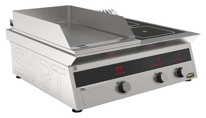 Плита индукционная комбинированная SMART INDUCTION K74-35PKN (с грилем) - фото №1