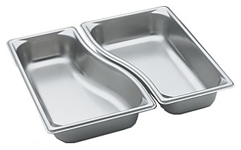 Гастроемкость Vollrath 3100320 GN 1/3-65 (530х325х65) волна внешняя - фото №1