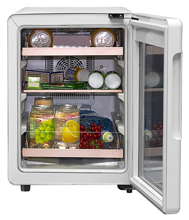 Холодильник для косметики и напитков MEYVEL MD35-White - фото №2