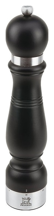 Мельница для перца Paderno 42781-30, 300 мм, дерево / нержавеющая сталь, черная - фото №1