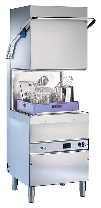 Купольная посудомоечная машина Dihr HT 11 + XP + PS + DDE (extra power 3 кВт, помпа, дозатор) - фото №1