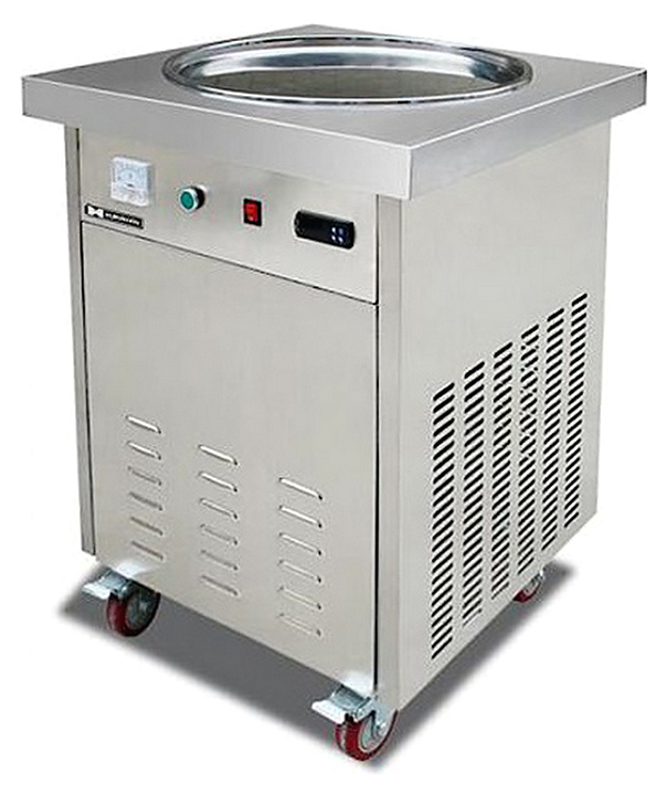 Фризер для жареного мороженого Foodatlas KCD-1Y (световой короб, система контроля температуры) - фото №1
