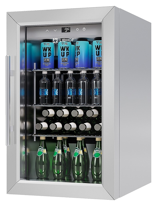 Шкаф холодильный Libhof CMB- 63 Silver - фото №3