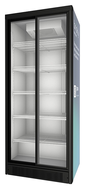 Шкаф холодильный Briskly R DOUBLE 8 Slide - фото №1